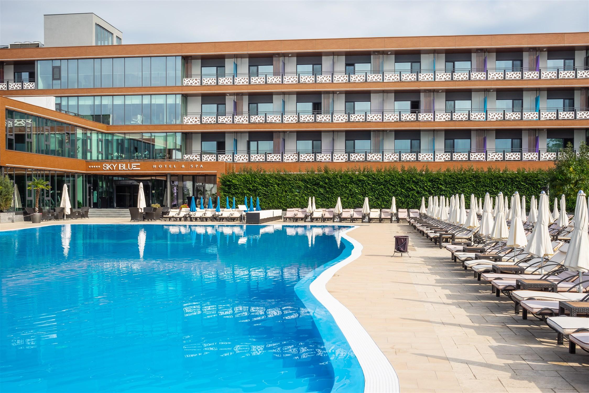 Sky Blue Hotel & Spa Paulesti  Екстер'єр фото