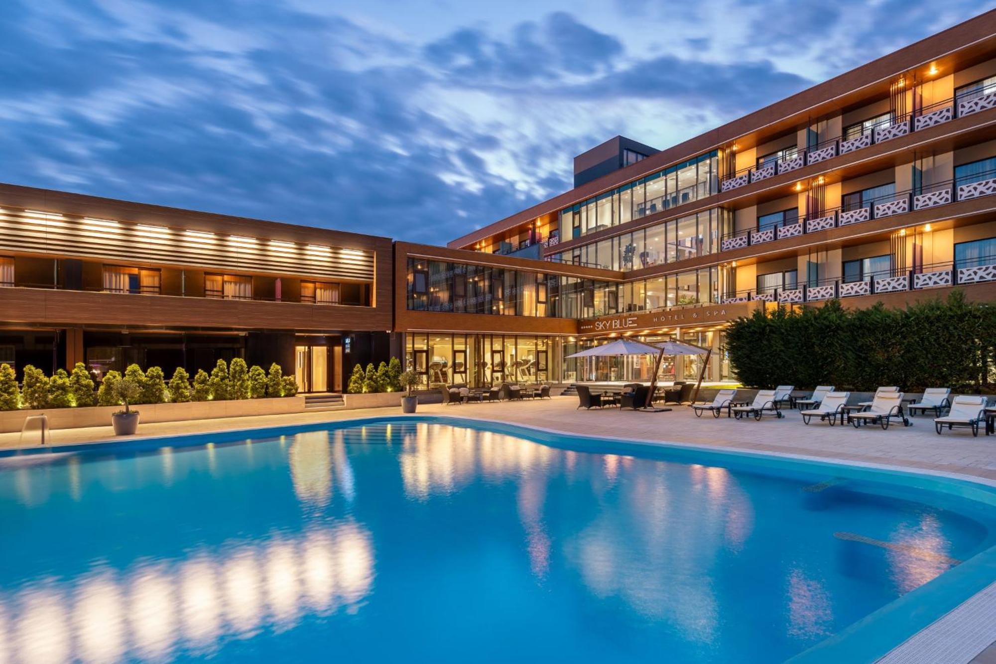 Sky Blue Hotel & Spa Paulesti  Екстер'єр фото